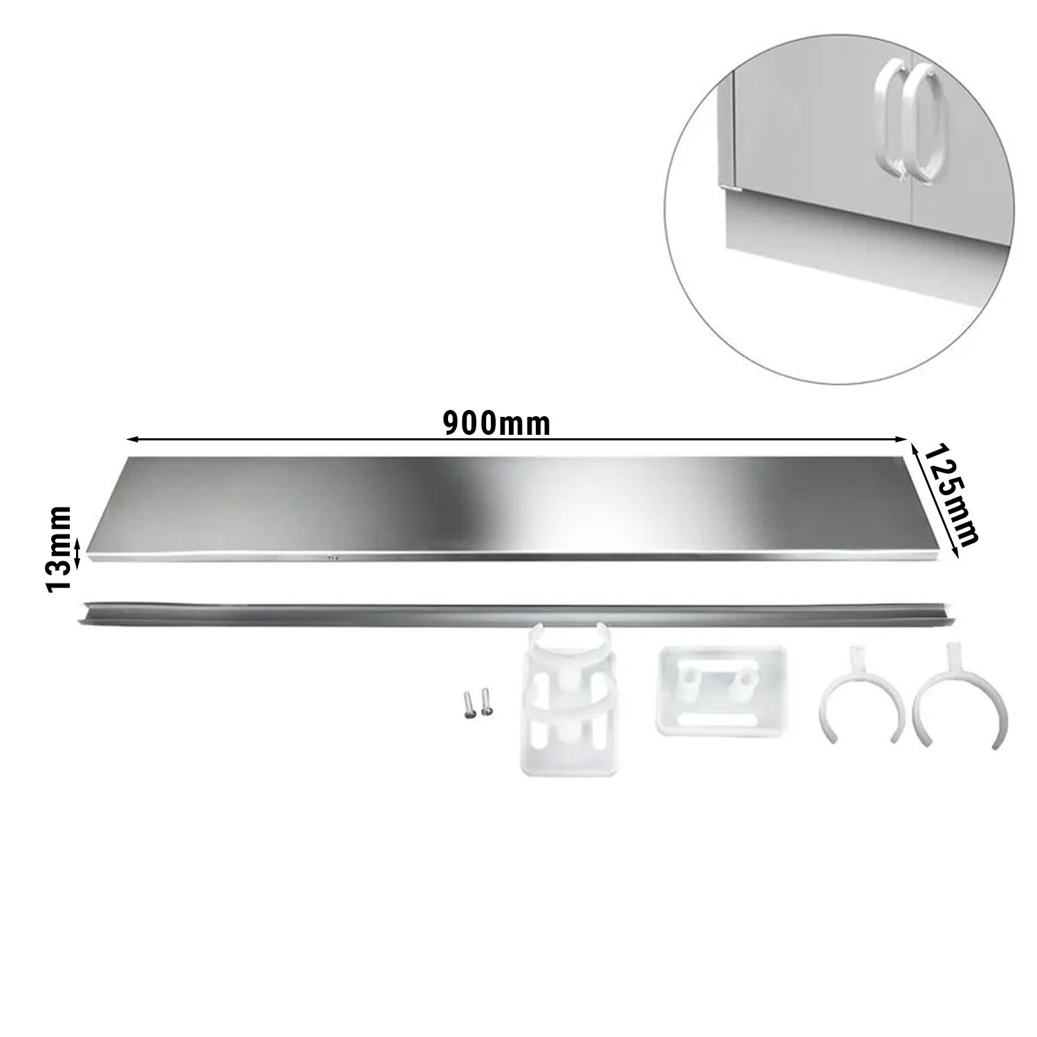 Stainless Steel Base Length: 900mm