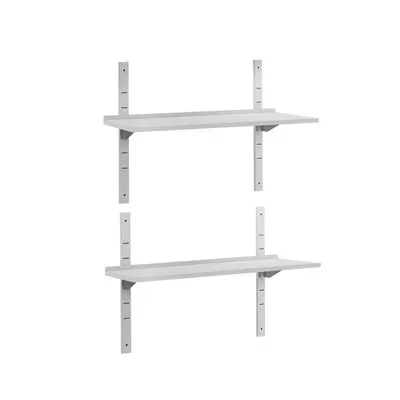 Wall shelves ECO - 1400x400mm - with 2 shelves