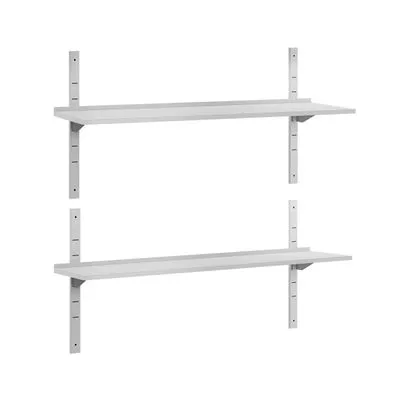 Wall shelves ECO - 1600x400mm - with 2 shelves