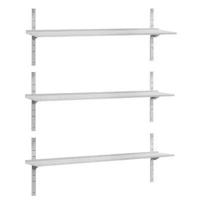 Wall shelves ECO - 2000x400mm - with 3 shelves